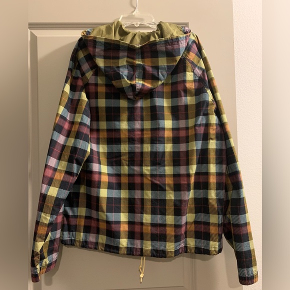 The North Face Ripstop Wind Hooded Jacket Hoodie Plaid Men's Size Small  - NWT - Picture 5 of 13